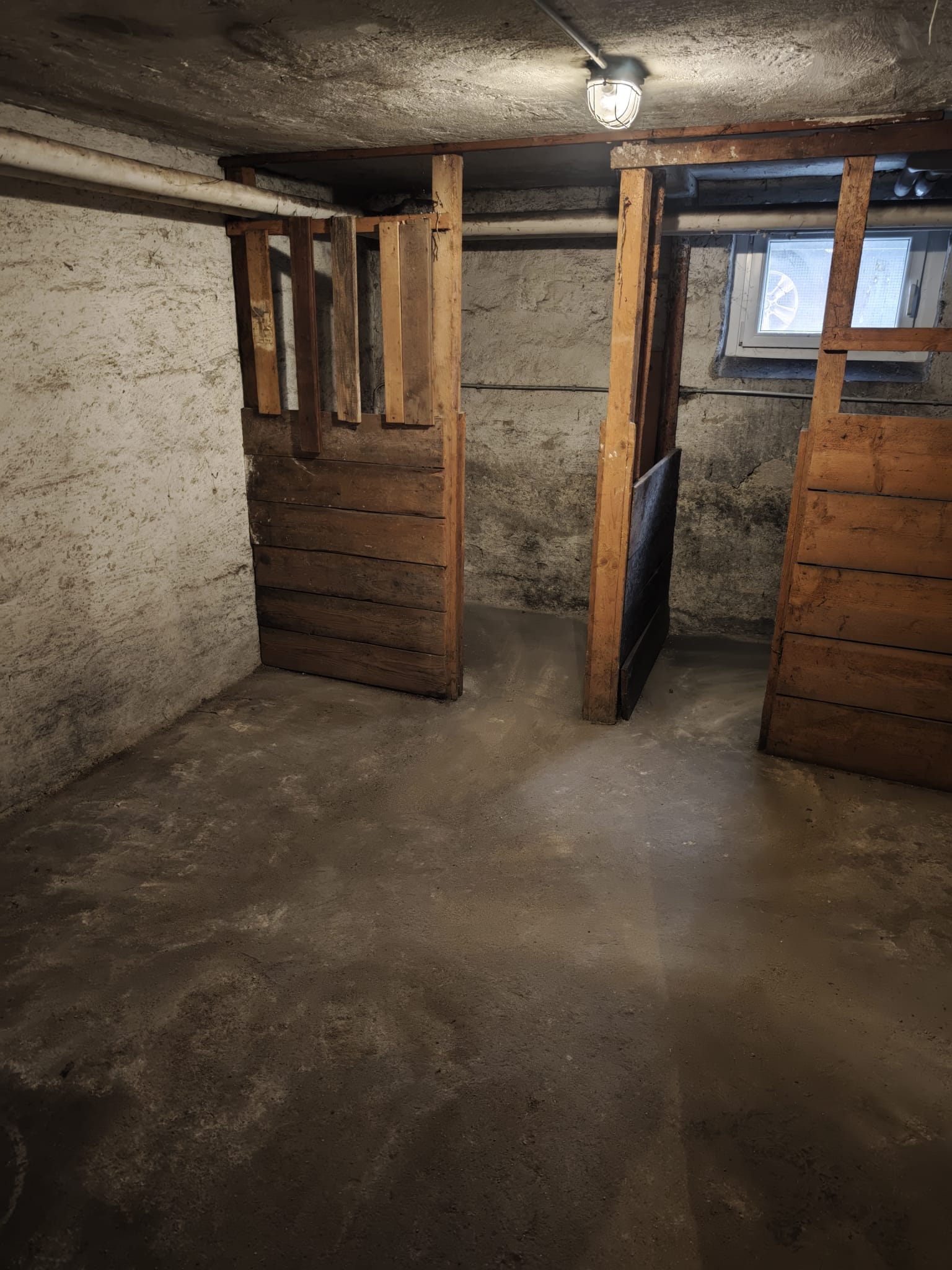 Kellerraum 1 nach der Entrümpelung