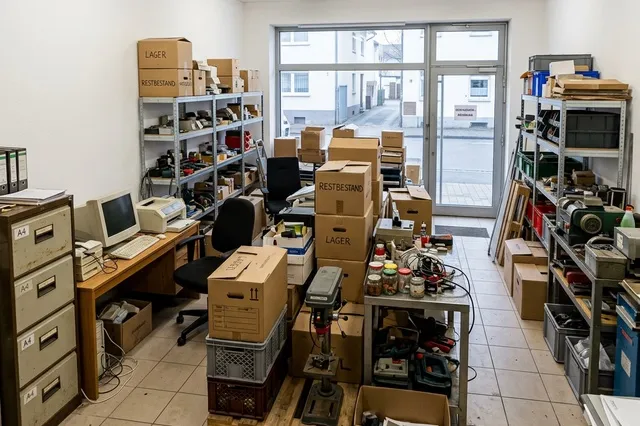 Betriebsauflösung, Firmenauflösung und Büroentrümpelung im Allgäu