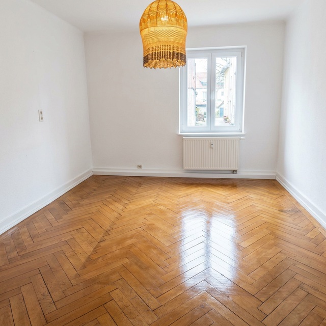 Schlafzimmer nach der Entrümpelung – besenrein